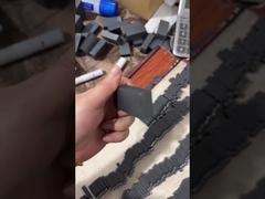 50X25X14 IMAN เฟอร์ไรต์บล็อกแม่เหล็กชนิดสี่เหลี่ยมผืนผ้า