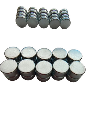 ซื้อ N35 เกรด NdFeB แม่เหล็กนีโอไดเมียมถาวร Dia.18mm พร้อมร่อง online manufacture