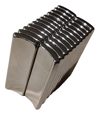 ซื้อ Custom Arc Shape BLDC มอเตอร์แม่เหล็กนีโอไดเมีย R14.5 x R17.5 x 40 N50SH ใช้ในอุตสาหกรรม online manufacture