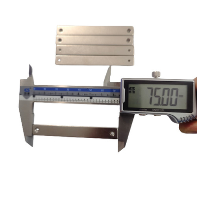 ซื้อ แรงและยาว N42 นีโอดีเมียมแม่เหล็กถาวร บล็อก F75x10x3 กับสองรู CounterSunk online manufacture