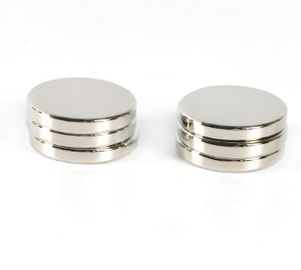 ซื้อ เคลือบสังกะสีแม่เหล็กถาวรหายากของโลก N50 ทรงพลัง 20 * 20 มม. online manufacture