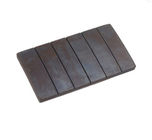 Customized Small Size Barium Ferrite Bar Magnet Ceramic For Sale 25.4*12.7*6.35