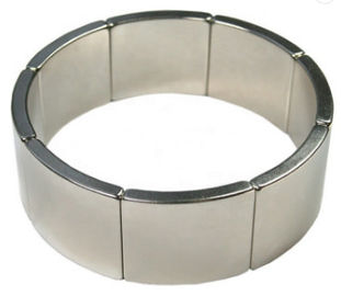 ซื้อ N35 แม่เหล็กถาวรมอเตอร์นีโอดิเมียมโค้งโค้งส่วนโลกหายาก online manufacture