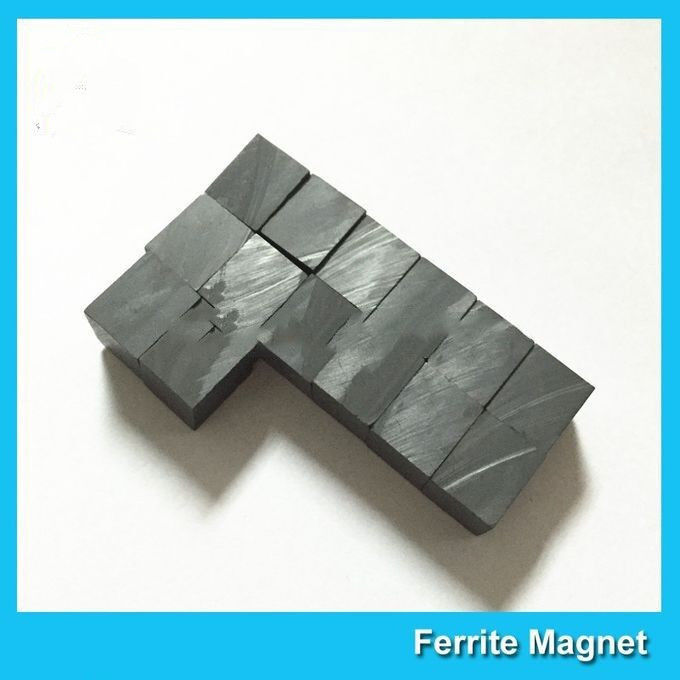 Y10 Y15 Customized Small Bar Block Shape Isotropic Ferrite Magnet